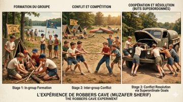 Exp&eacute;rience de Robbers Cave